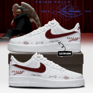 Isaiah Falls Lvrs Paradise Side B Tour 2026 White Air Force 1 Collection