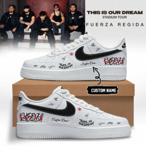 Fuerza Regida This Is Our Dream Stadium Tour 2026 Signature Sneakers Fan Collection