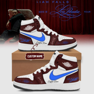 Isaiah Falls Lvrs Paradise Side B Tour 2026 Red Air Jordan 1 Fan Edition