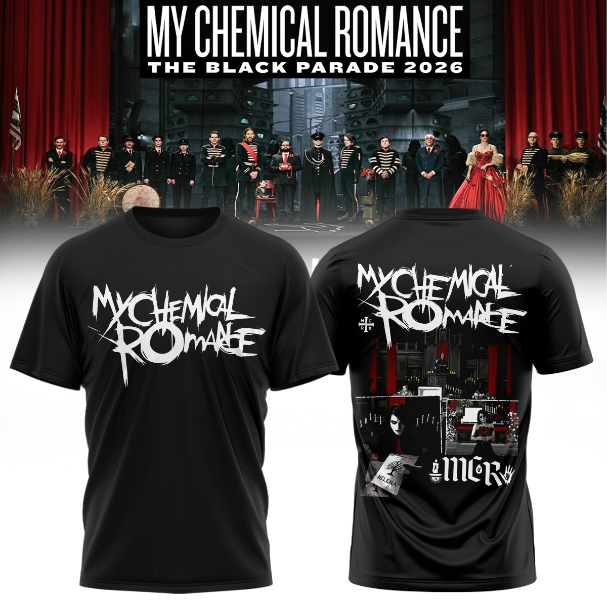 My Chemical Romance Signature Fan T-Shirt Limited Collection
