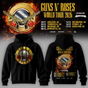Guns N Roses World Tour 2026 Official Fan Hoodie Edition