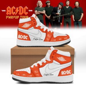Acdc Power Up Tour 2026 Premium Tour Sneakers Exclusive Merchandise