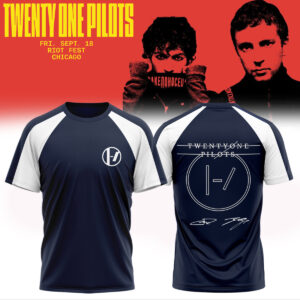 Twenty One Pilots 2026 Shows Tour Signature Graphic T-Shirt Limited Edition