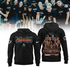 New York Liberty Wnba Commissioners Cup Champions 2026 Hoodie