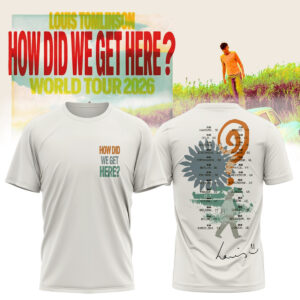 Louis How Did We Get Here Tour Signature Graphic T-Shirt Fan Collection