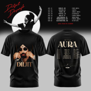 Aura World Tour 2026 Europe Uk Exclusive Fan T-Shirt