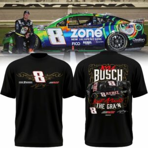 Kyle Busch 8 Rebel Racing Graphic T-Shirt