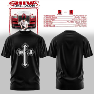 Shiva Live Tour 2026 Premium Fan T-Shirt