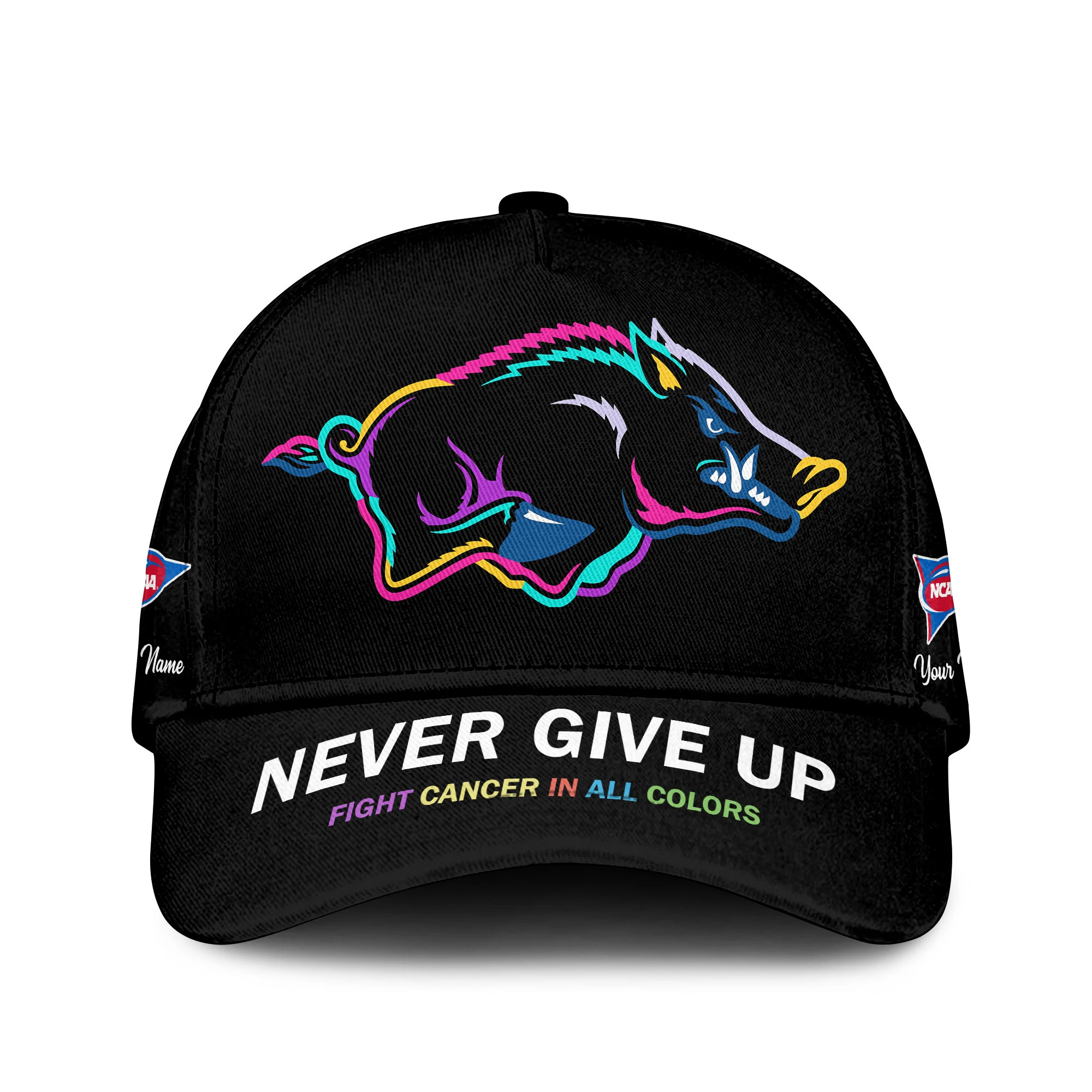Arkansas Razorbacks Fight Cancer Classic Cap Fan Collection - Image 2