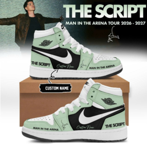 The Script Man In The Arena Tour 2026 2027 Limited Edition Signature Sneakers Premium Fan Collection