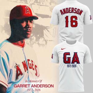 Los Angeles Angels Garret Anderson Tribute Premium T-Shirt