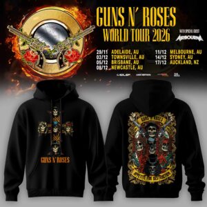 Guns N Roses World Tour 2026 Collector Hoodie Collection