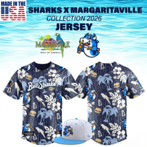 Durham Bulls Bull Sharks Margaritaville 2026 Baseball Jersey Gift For Fans