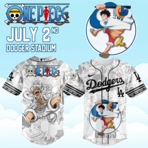 Los Angeles Dodgers One Piece Night 2026 Limited Baseball Jersey Merchandise