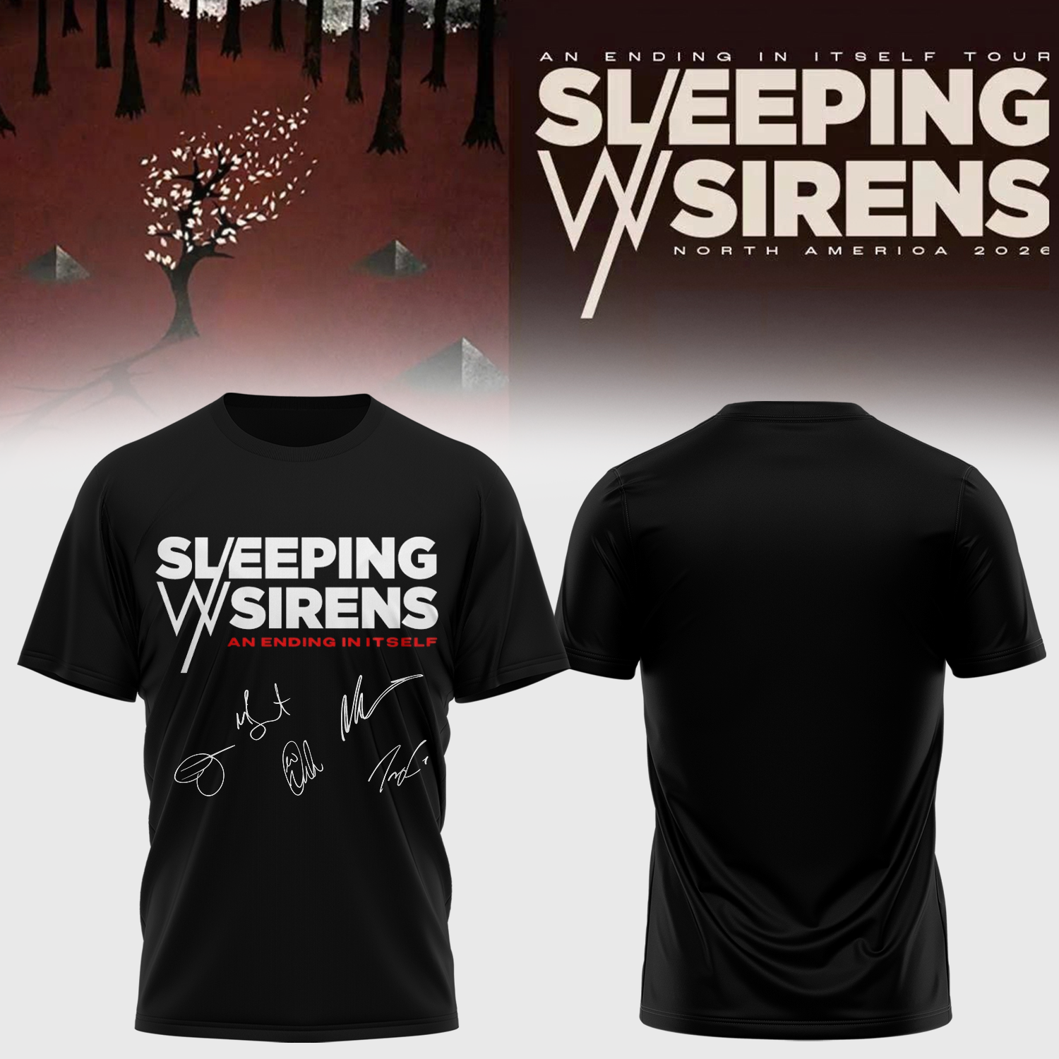 Sleeping With Sirens An Ending In Itself Music Lover T-Shirt