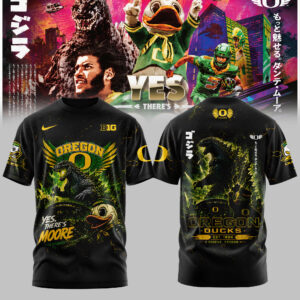 Oregon Ducks X Godzilla College Spirit Graphic T-Shirt