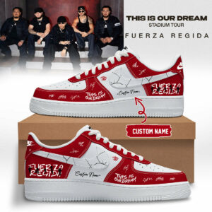 Fuerza Regida This Is Our Dream Stadium Tour 2026 Music Fan Sneakers
