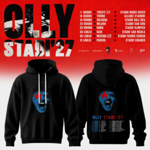 Olly Stadi 2027 Tour Official Merchandise Hoodie
