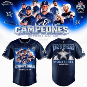 2026 Lmb Allstar Game Champions Estrellas Twosided Baseball Jersey Fan Edition