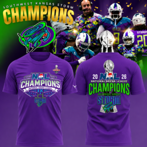 Southwest Kansas Storm 2026 Nal Champions Premium Celebration Shirt