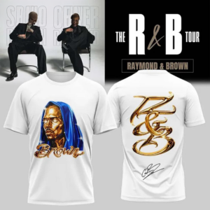 Usher Raymond & Chris Brown The R&B Tour 2026 T-Shirt Collection