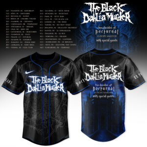 Two Decades Of Nocturnal Europe Mmxxvii Custom Baseball Jersey Gift For Fans