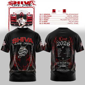 Shiva Live Tour 2026 Premium Tour T-Shirt