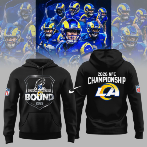 Los Angeles Rams 2026 Championship Bound Limited Edition Hoodie1