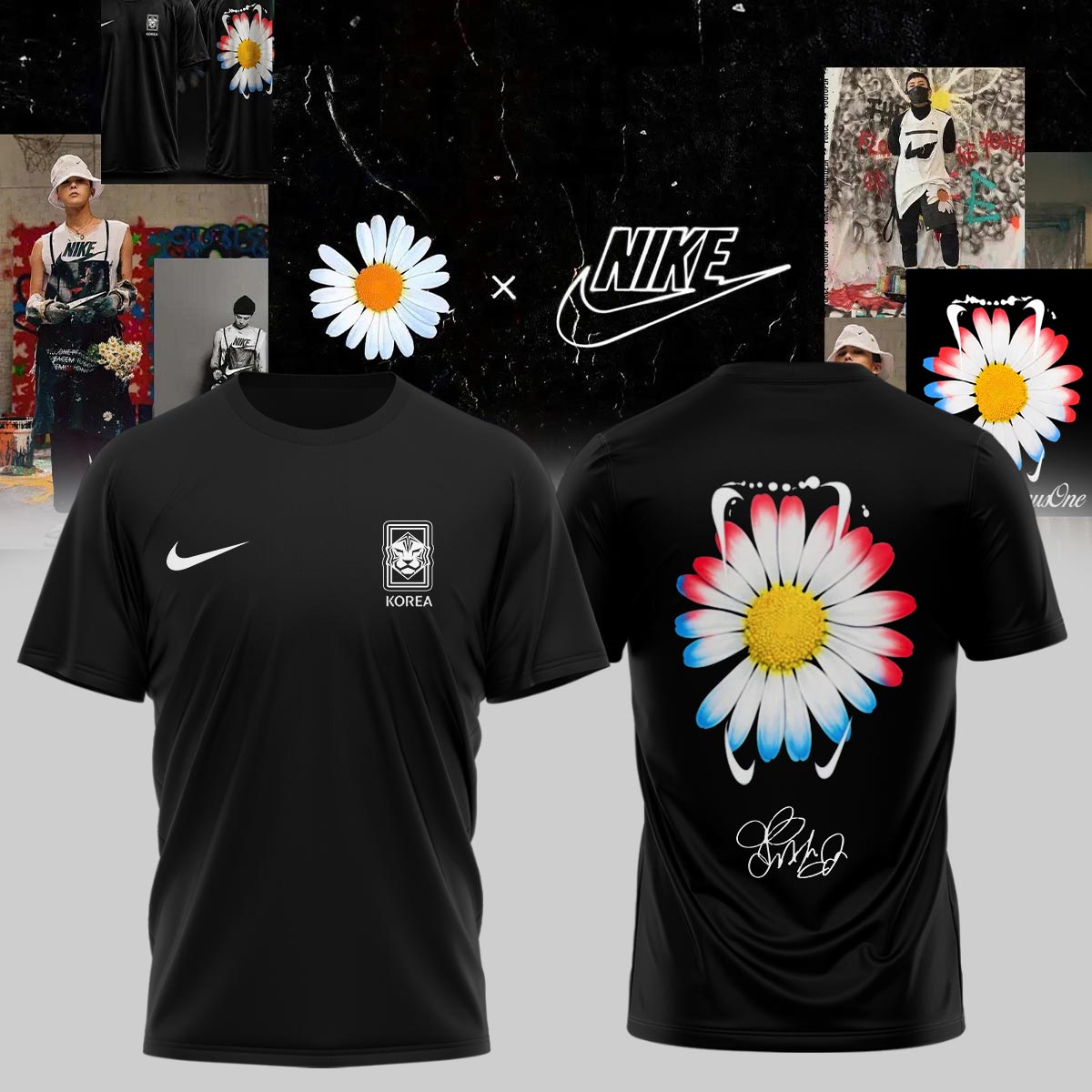 G Dragon Peaceminusone Graphic T-Shirt Fan Collection