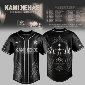 Kure The World Tour Baseball Jersey Gift For Fans