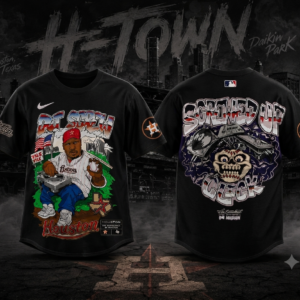 Houston Astros X Dj Screw Htown Hip Hop Graphic T-Shirt Fan Collection