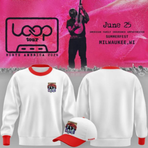Ed Sheeran Loop Tour 2026 Wisconsin Exclusive Sweatshirt Collection