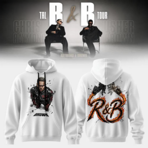 Usher Raymond & Chris Brown The R&B Tour 2026 Special Edition Hoodie Collection