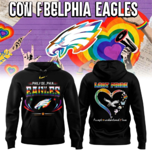 Philadelphia Eagles X Lgbt Pride Month 2026 Accept Understand Love Hoodie