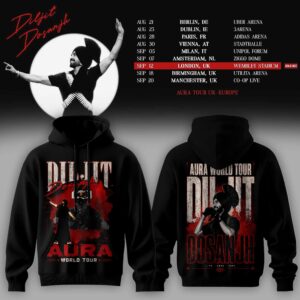 Aura World Tour 2026 Europe Uk Limited Hoodie Collection