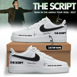 The Script Man In The Arena Tour Twenty Twenty Six Twenty Seven Limited Sneakers