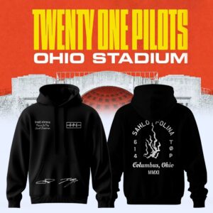 Twenty One Pilots 2026 Shows Signature Limited Hoodie Collector Tour Merchandise