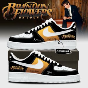 Brandon Flowers On Tour 2026 Exclusive Signature Sneakers Concert Collection