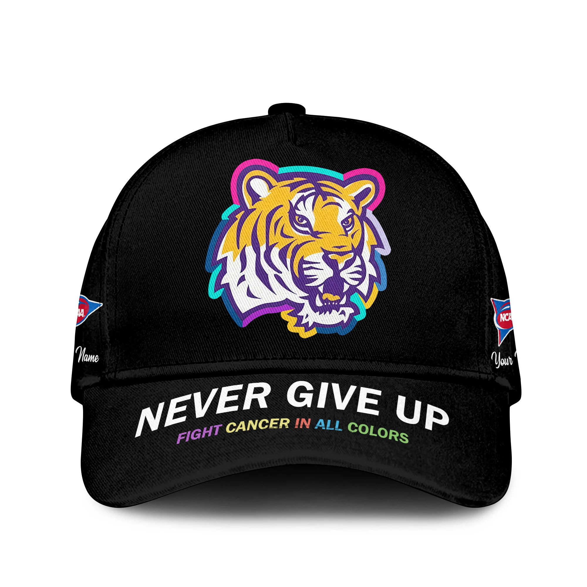 Lsu Tigers Fight Cancer Classic Cap Fan Collection - Image 2