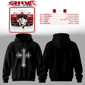 Shiva Live Tour 2026 Premium Hoodie Collection