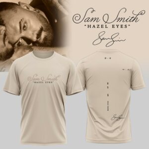Sam Smith Hazel Eyes Album 2026 Premium Graphic T-Shirt