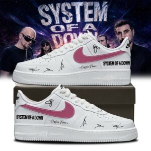 System Of A Down Europe Uk Stadium Tour 2026 Premium Signature Concert Sneakers