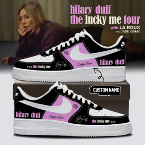 Hilary Duff The Lucky Me Tour 2026 2027 Collector Signature Sneakers Fan Edition