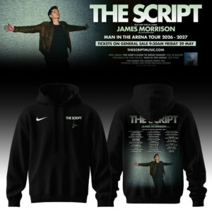 The Script Man In The Arena Tour Collector Signature Hoodie Fan Collection