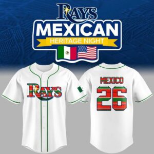 Tampa Bay Rays 2026 Mexican Heritage Special Baseball Jersey