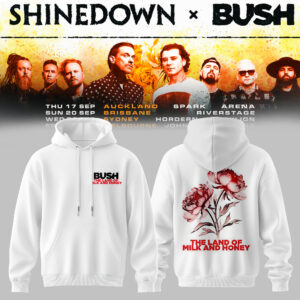 Bush Australian & Nz Tour Limited Fan Hoodie Collection