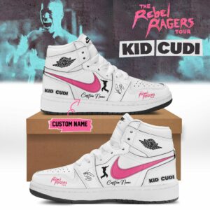 Kid Cudi The Rebel Ragers Tour 2026 Exclusive Merchandise Sneakers