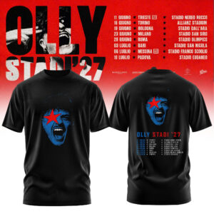 Olly Stadi 2027 Tour Premium Concert T-Shirt