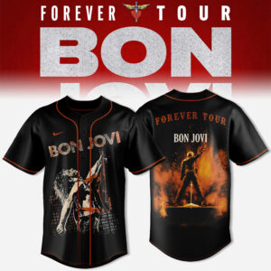 Bon Jovi Forever Tour Premium Baseball Jersey Collection