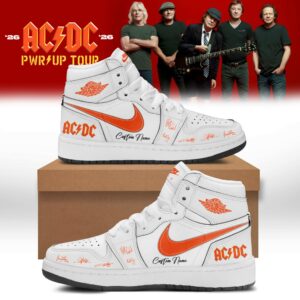 Acdc Power Up Tour 2026 Official Concert Sneakers Premium Edition